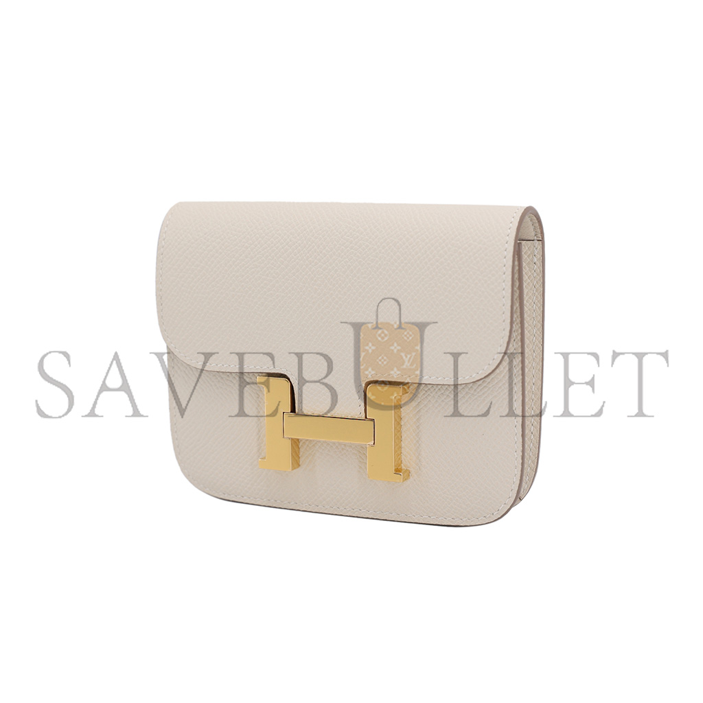 HERMES MASTER  CONSTANCE SLIM WALLET EPSOM H082060CK10(12.4*10.2*3cm)